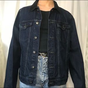 Aeropostale New Dark Blue Denim Jacket